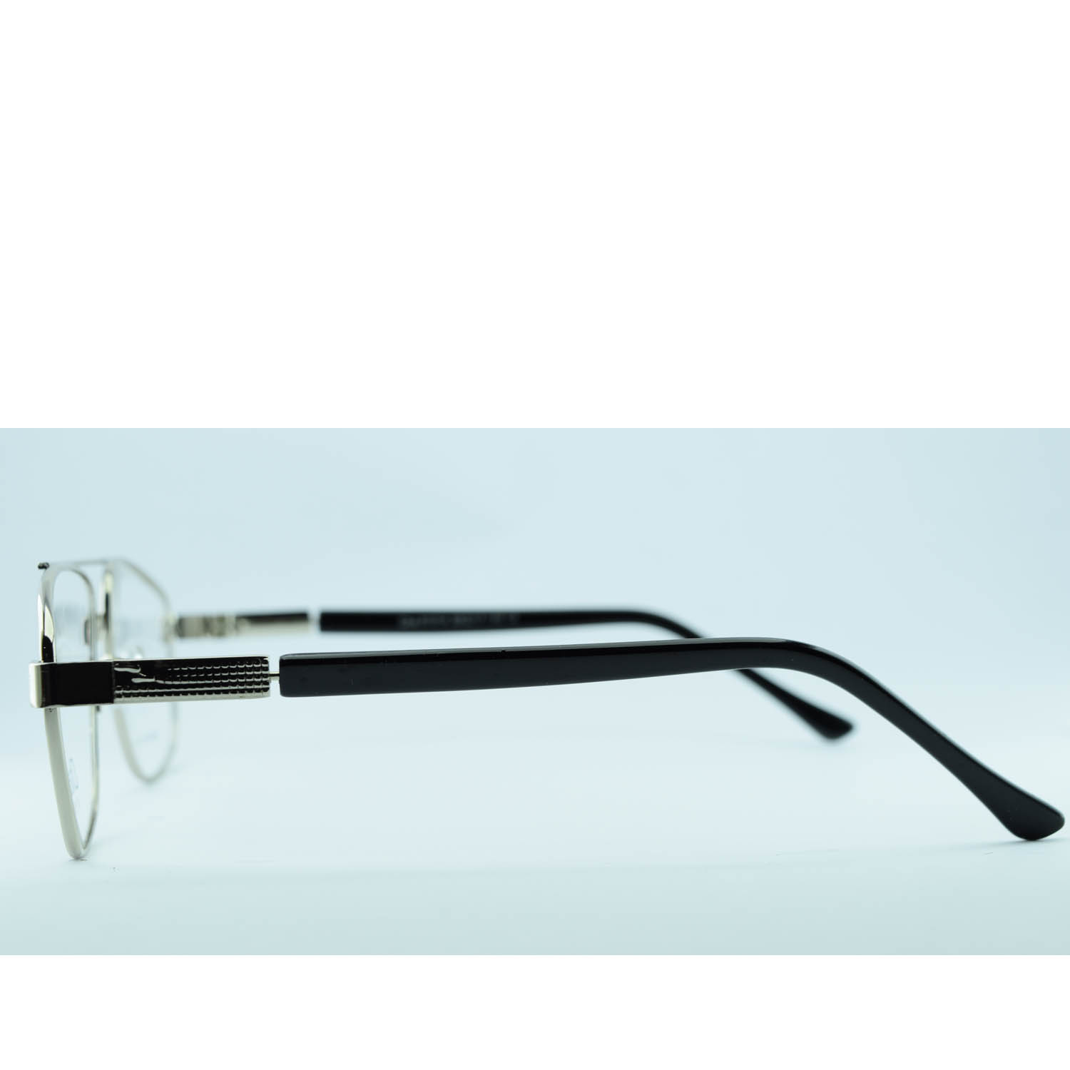 Anteojos de Metal Plateado livianos para lentes recetados | CHA81014PLA