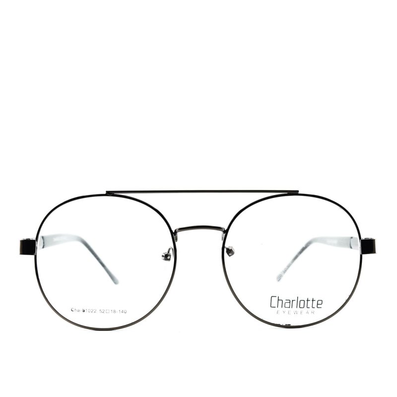Anteojos de Metal Marrón livianos para lentes recetados | CHA81022MA