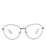 Anteojos de Metal Negro livianos para lentes recetados | HT8818NEC1 1 Anteojos de Metal Negro livianos para lentes recetados | HT8818NEC1