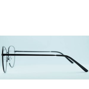 Anteojos de Metal Negro livianos para lentes recetados | HT8818NEC1 10 Anteojos de Metal Negro livianos para lentes recetados | HT8818NEC1