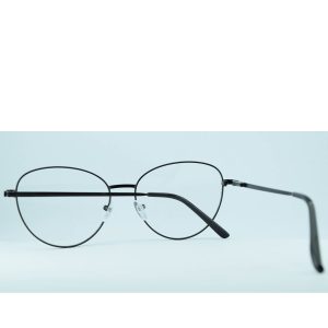 Anteojos de Metal Negro livianos para lentes recetados | HT8818NEC1 11 Anteojos de Metal Negro livianos para lentes recetados | HT8818NEC1