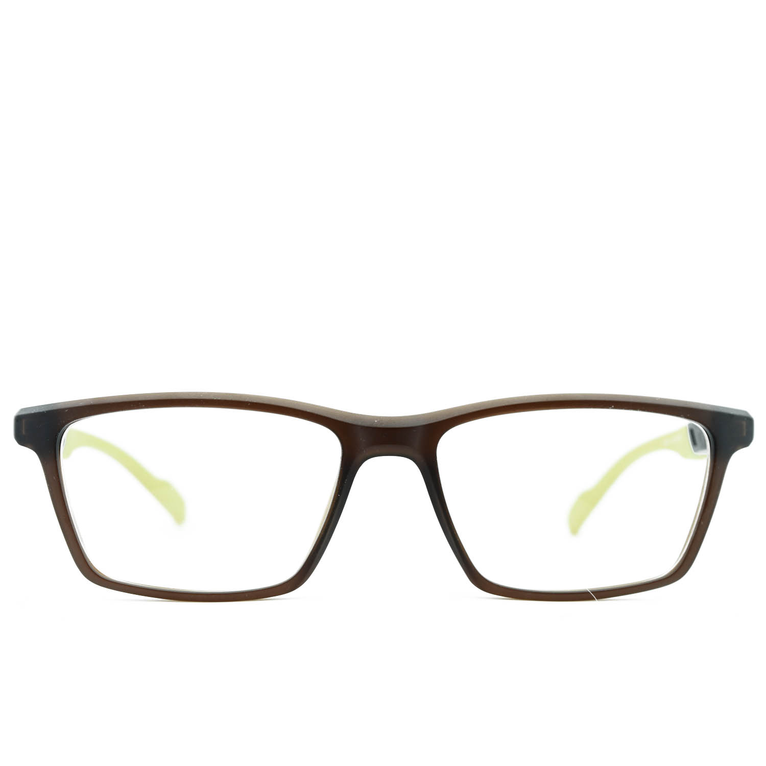 Anteojos de Plástico TR90 Marrón livianos para lentes recetados | A82011MAAMC4 3 Anteojos de Plástico TR90 Marrón livianos para lentes recetados | A82011MAAMC4