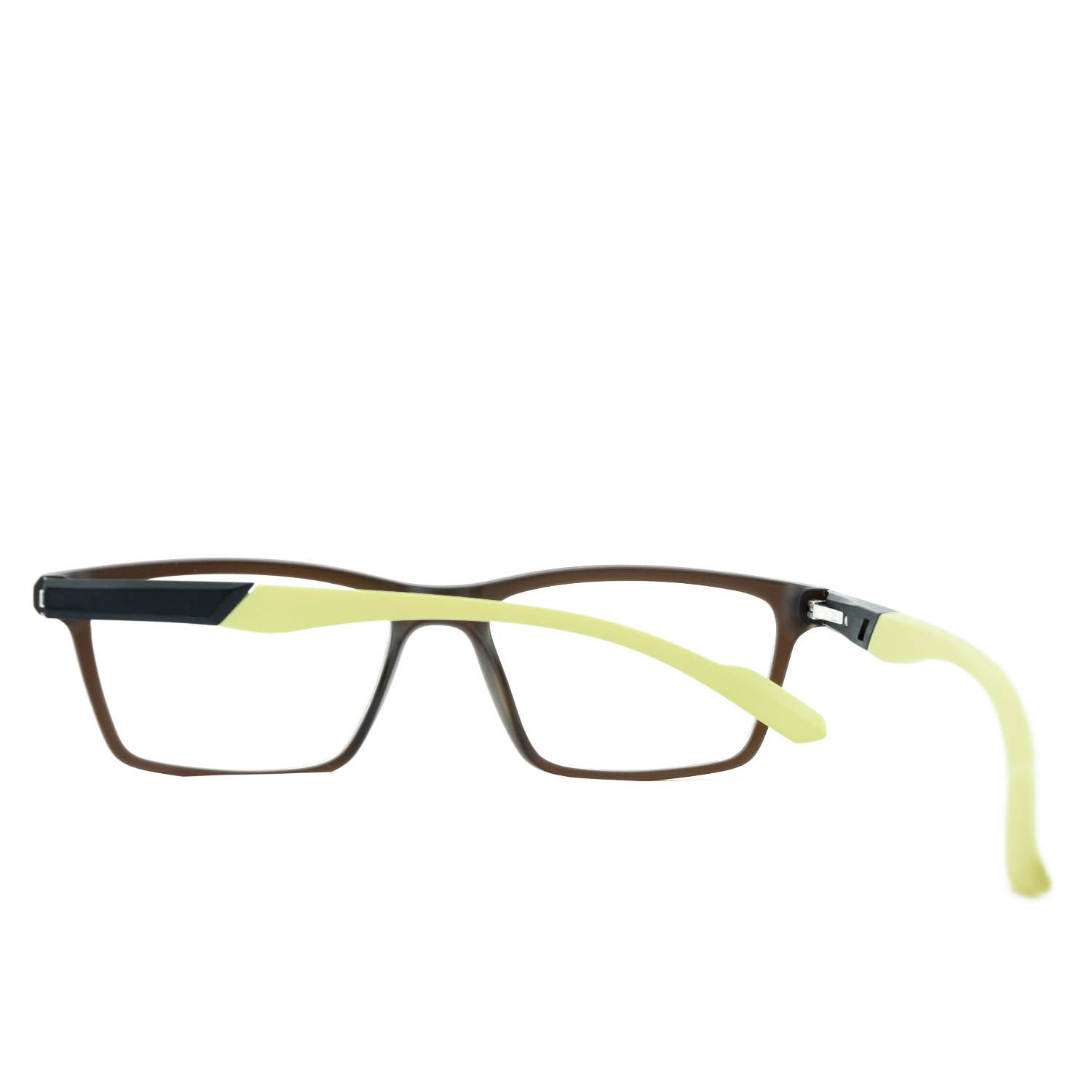 Anteojos de Plástico TR90 Marrón livianos para lentes recetados | A82011MAAMC4 6 Anteojos de Plástico TR90 Marrón livianos para lentes recetados | A82011MAAMC4