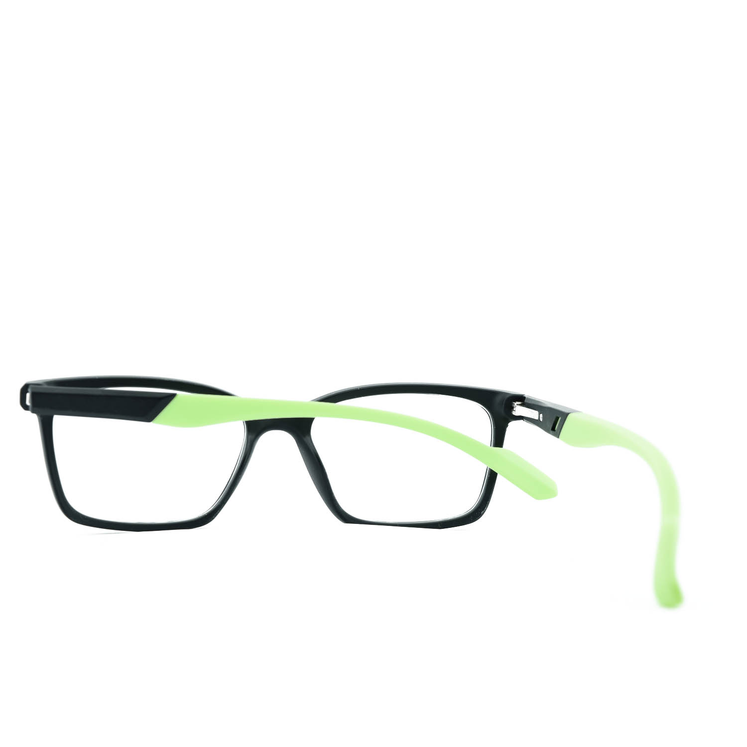 Anteojos de Plástico TR90 Negro livianos para lentes recetados | A8202NEFLUC1