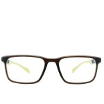 Anteojos de Plástico TR90 Marrón livianos para lentes recetados | A8203MAAMC4 2 Anteojos de Plástico TR90 Marrón livianos para lentes recetados | A8203MAAMC4