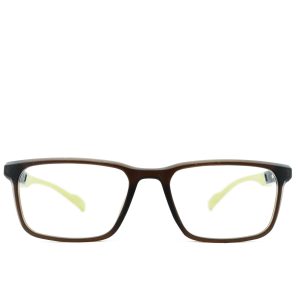 Anteojos de Plástico TR90 Marrón livianos para lentes recetados | A8203MAAMC4 8 Anteojos de Plástico TR90 Marrón livianos para lentes recetados | A8203MAAMC4
