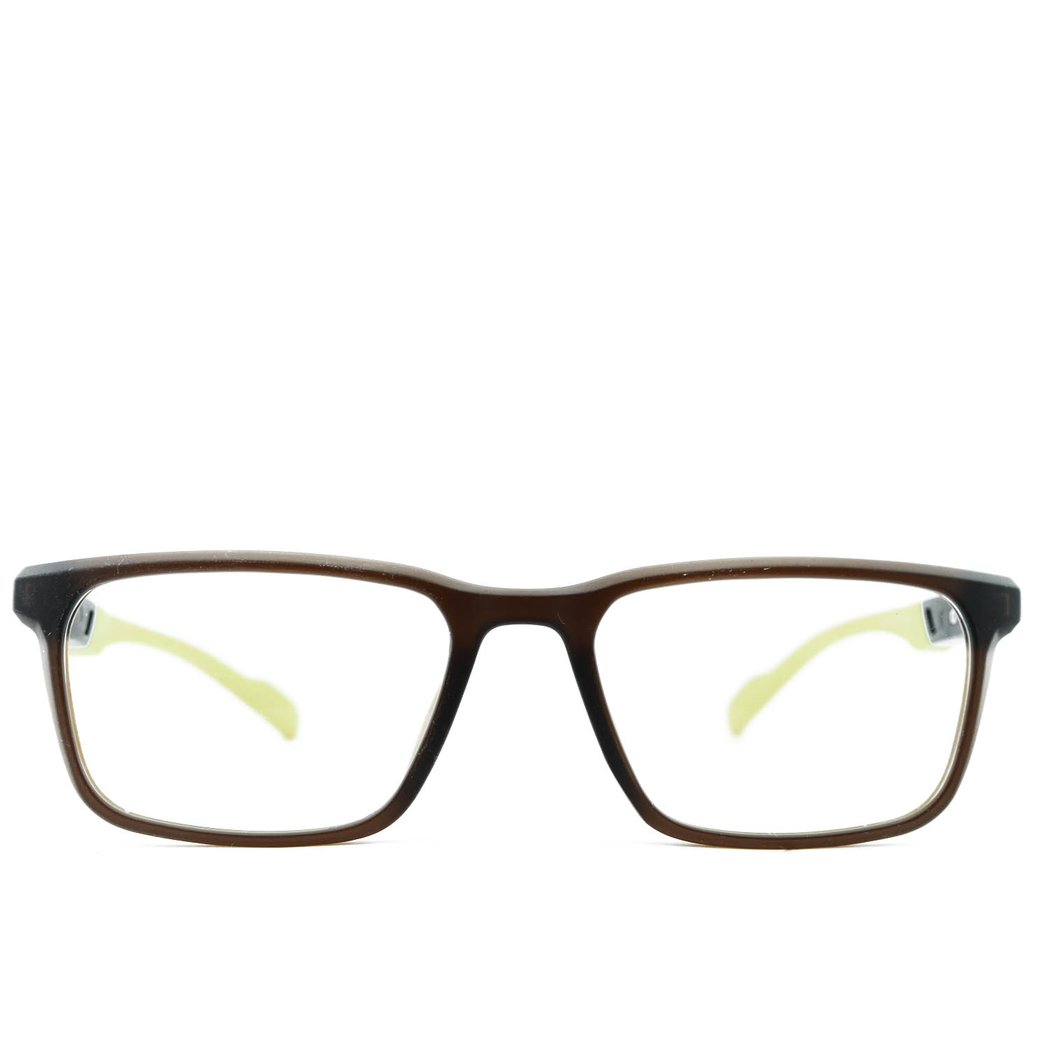 Anteojos de Plástico TR90 Marrón livianos para lentes recetados | A8203MAAMC4 3 Anteojos de Plástico TR90 Marrón livianos para lentes recetados | A8203MAAMC4