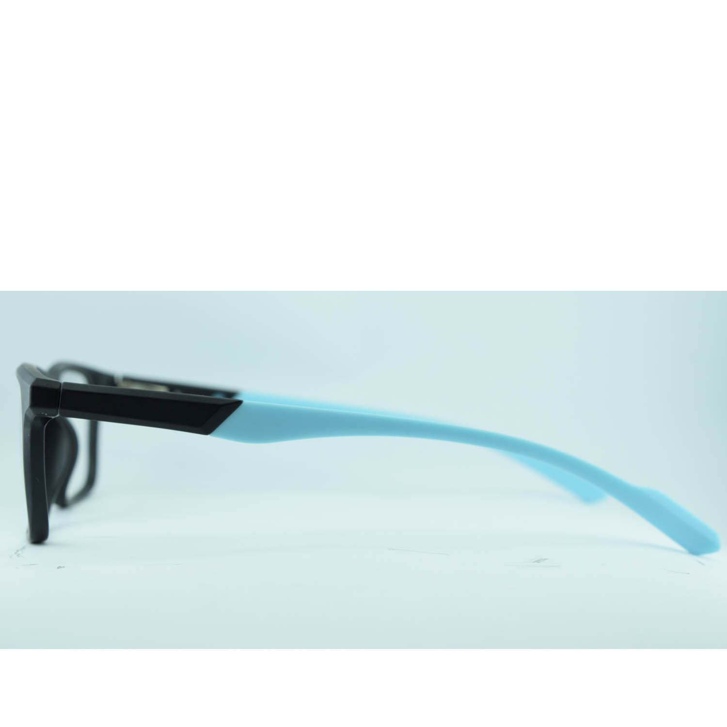 Anteojos de Plástico TR90 Negro livianos para lentes recetados | A8203NECEC2