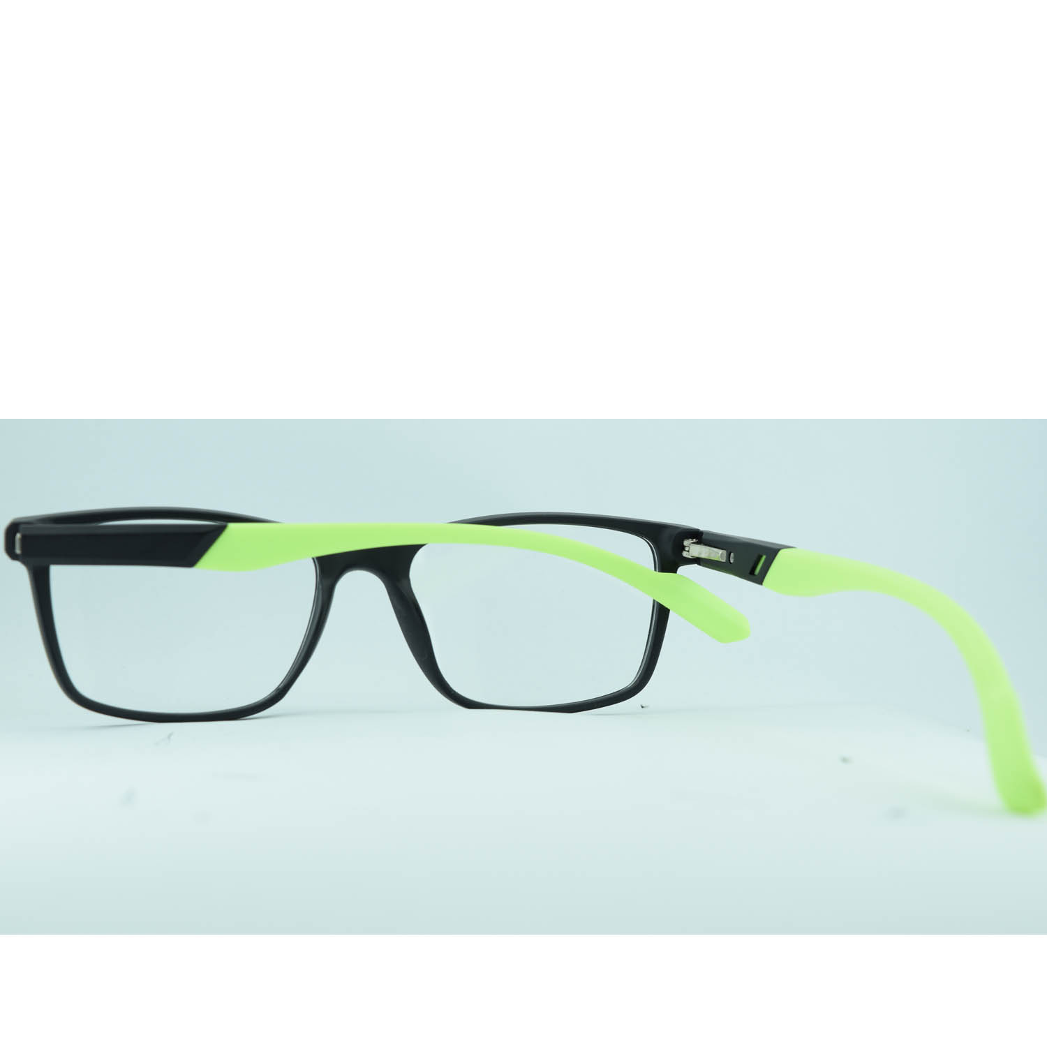Anteojos de Plástico TR90 Negro livianos para lentes recetados | A8207NEFLUC1
