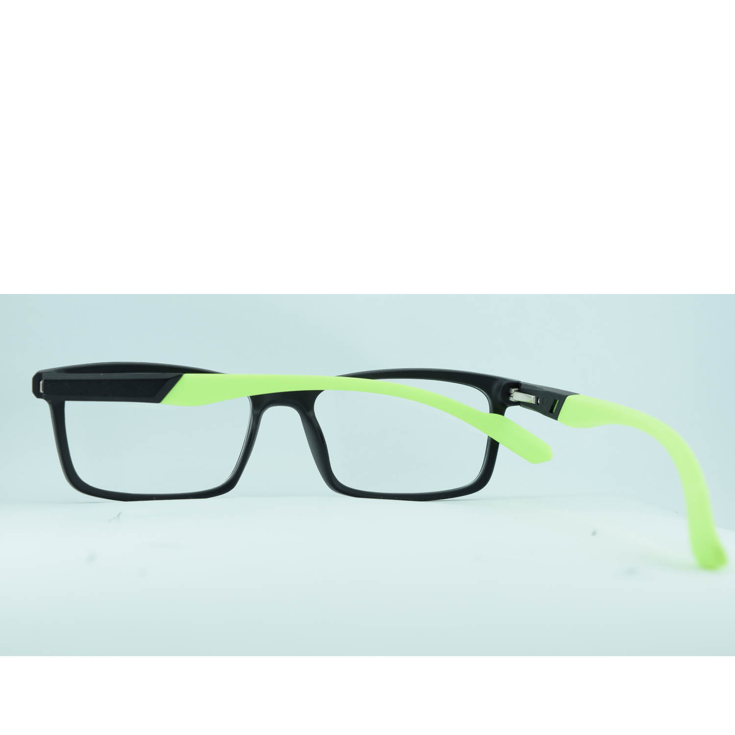 Anteojos de Plástico TR90 Negro livianos para lentes recetados | A8208NEFLUC1