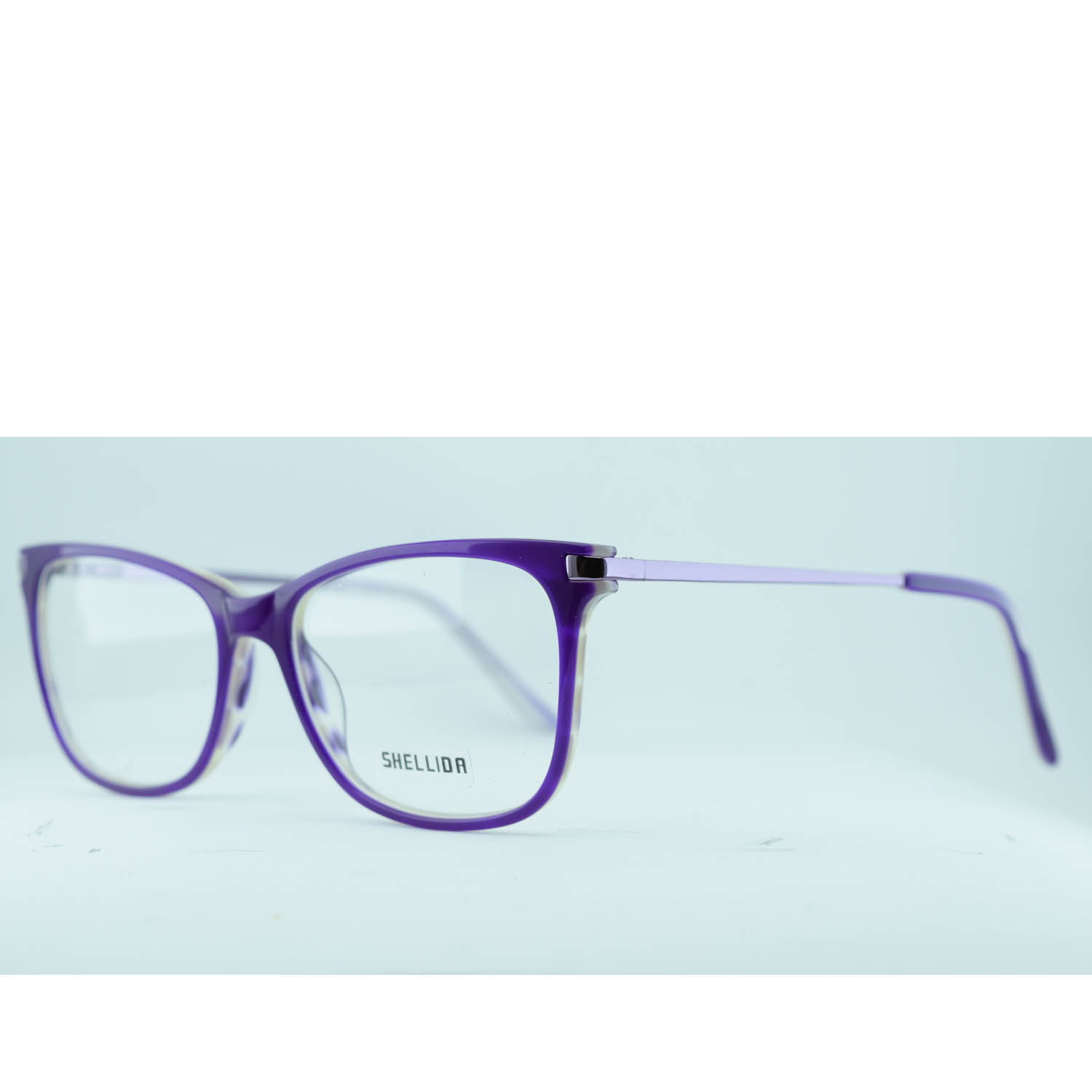 Anteojos de Acetato Violeta livianos para lentes recetados | BA496VIMARC4