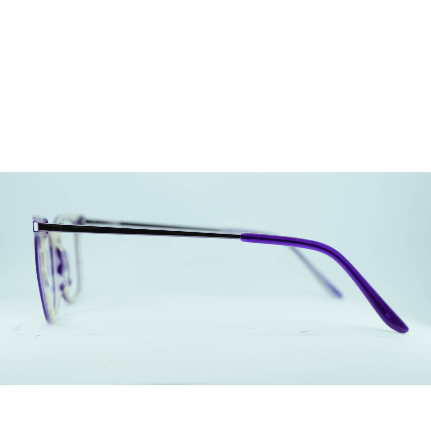 Anteojos de Acetato Violeta livianos para lentes recetados | BA496VIMARC4