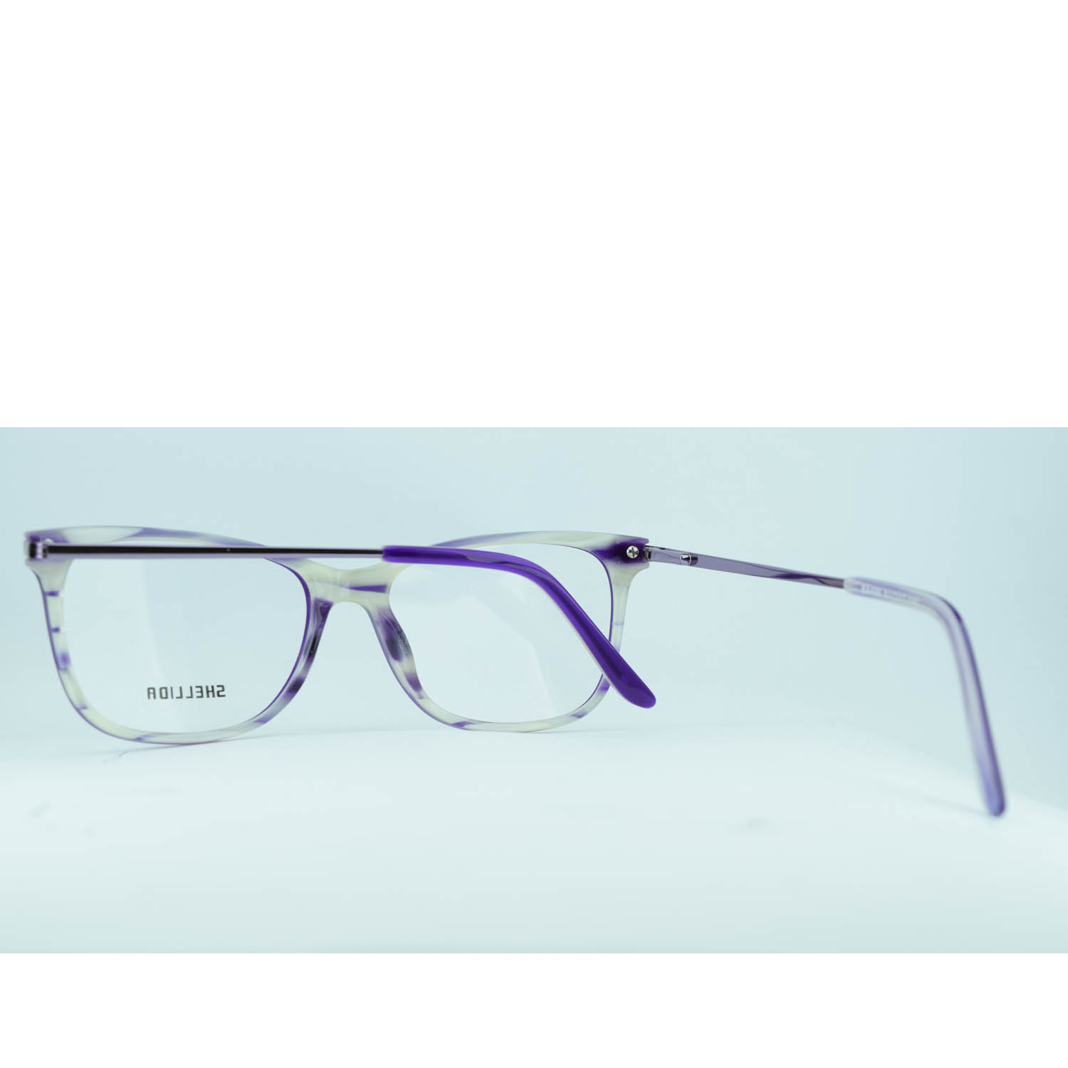 Anteojos de Acetato Violeta livianos para lentes recetados | BA496VIMARC4