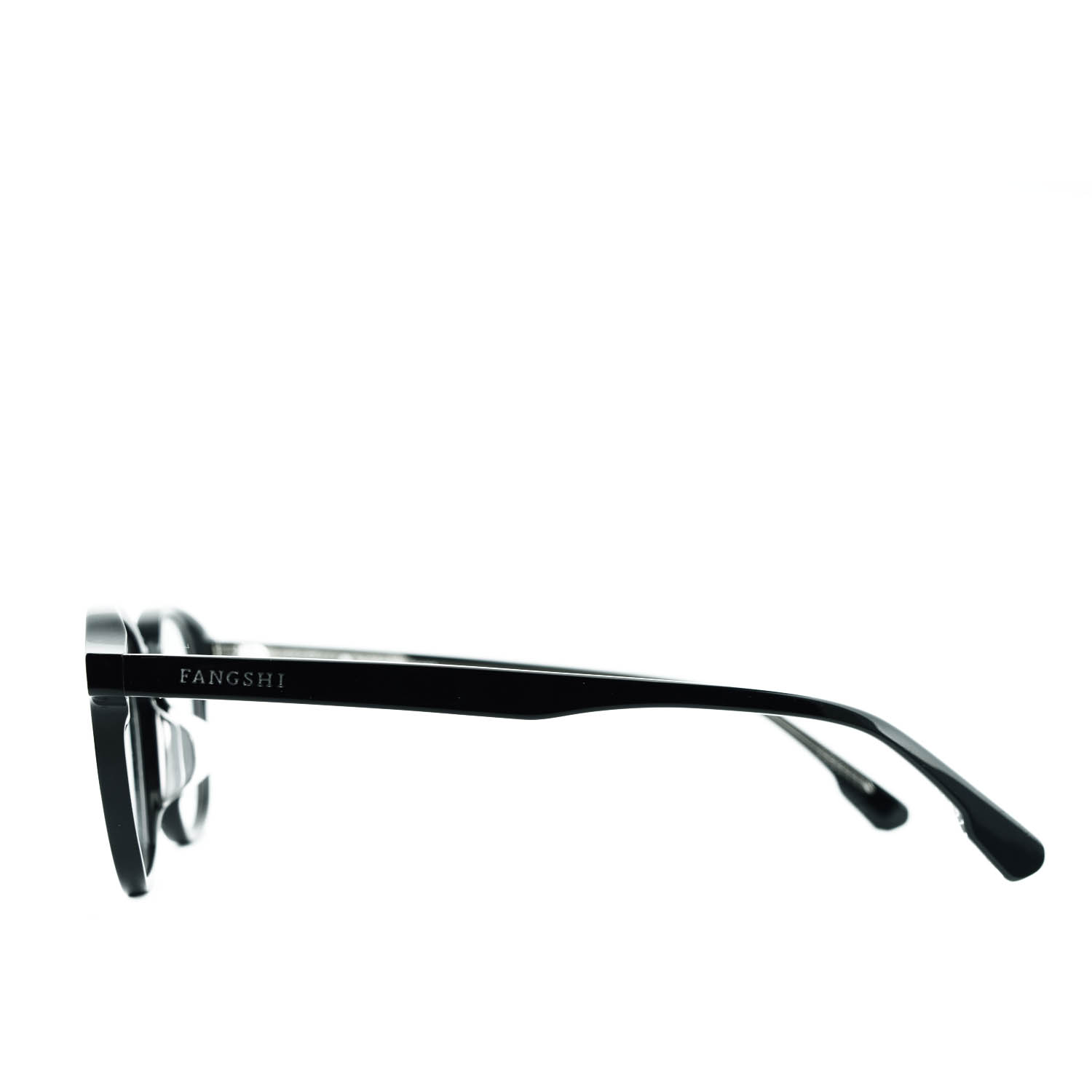 Anteojos de Acetato Negro livianos para lentes recetados | BC3063NEC01