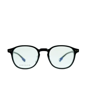 Anteojos de Acetato Negro livianos para lentes recetados | BC3063NEC02 8 Anteojos de Acetato Negro livianos para lentes recetados | BC3063NEC02