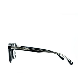 Anteojos de Acetato Negro livianos para lentes recetados | BC3063NEC02 10 Anteojos de Acetato Negro livianos para lentes recetados | BC3063NEC02