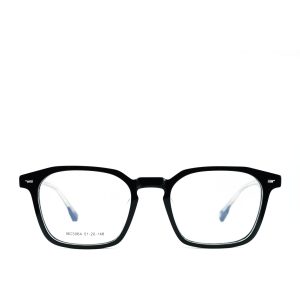Anteojos de Acetato Negro livianos para lentes recetados | BC3064NEC01 8 Anteojos de Acetato Negro livianos para lentes recetados | BC3064NEC01