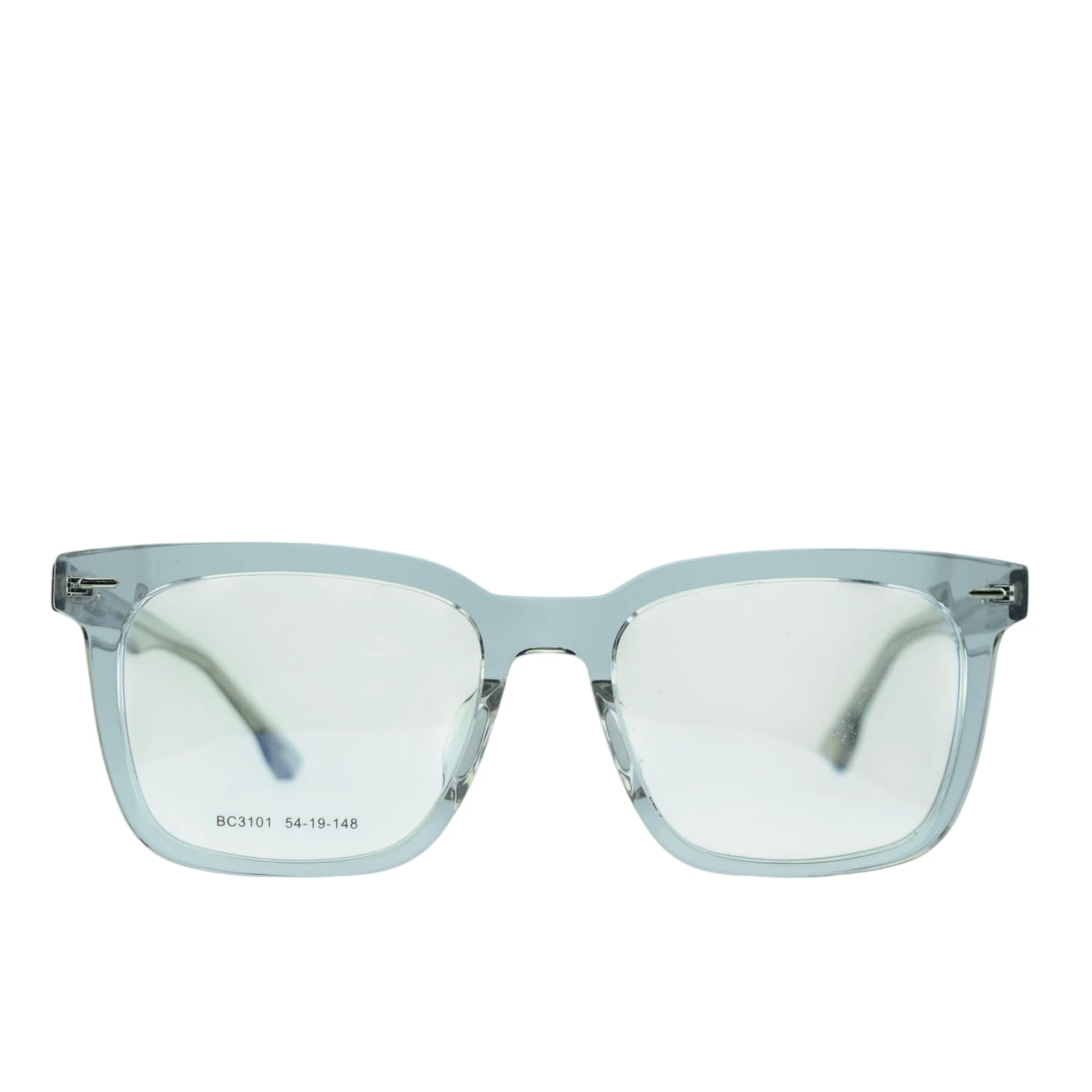 Anteojos de Acetato Transparente livianos para lentes recetados | BC3101TRC04