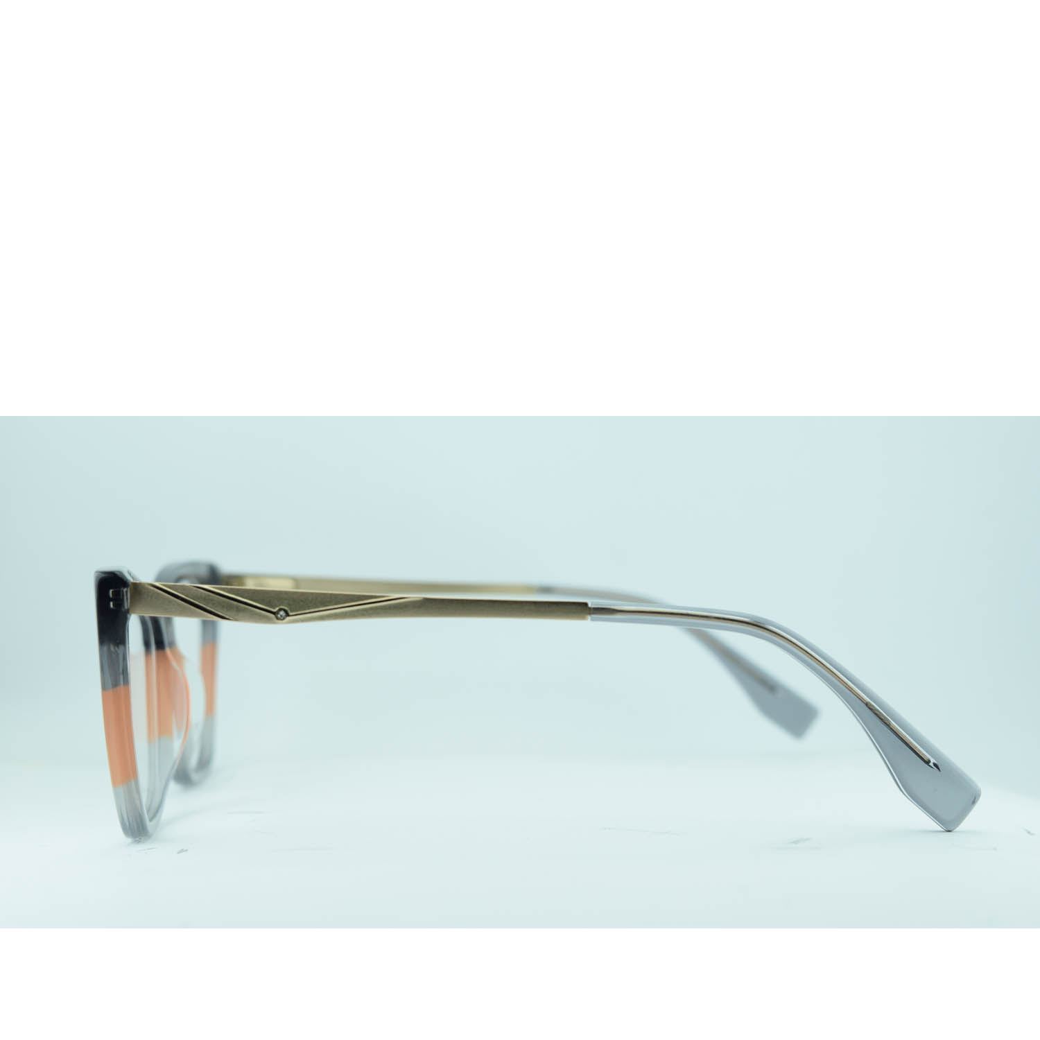 Anteojos de Acetato Gris livianos para lentes recetados | DH9815GRNAC3