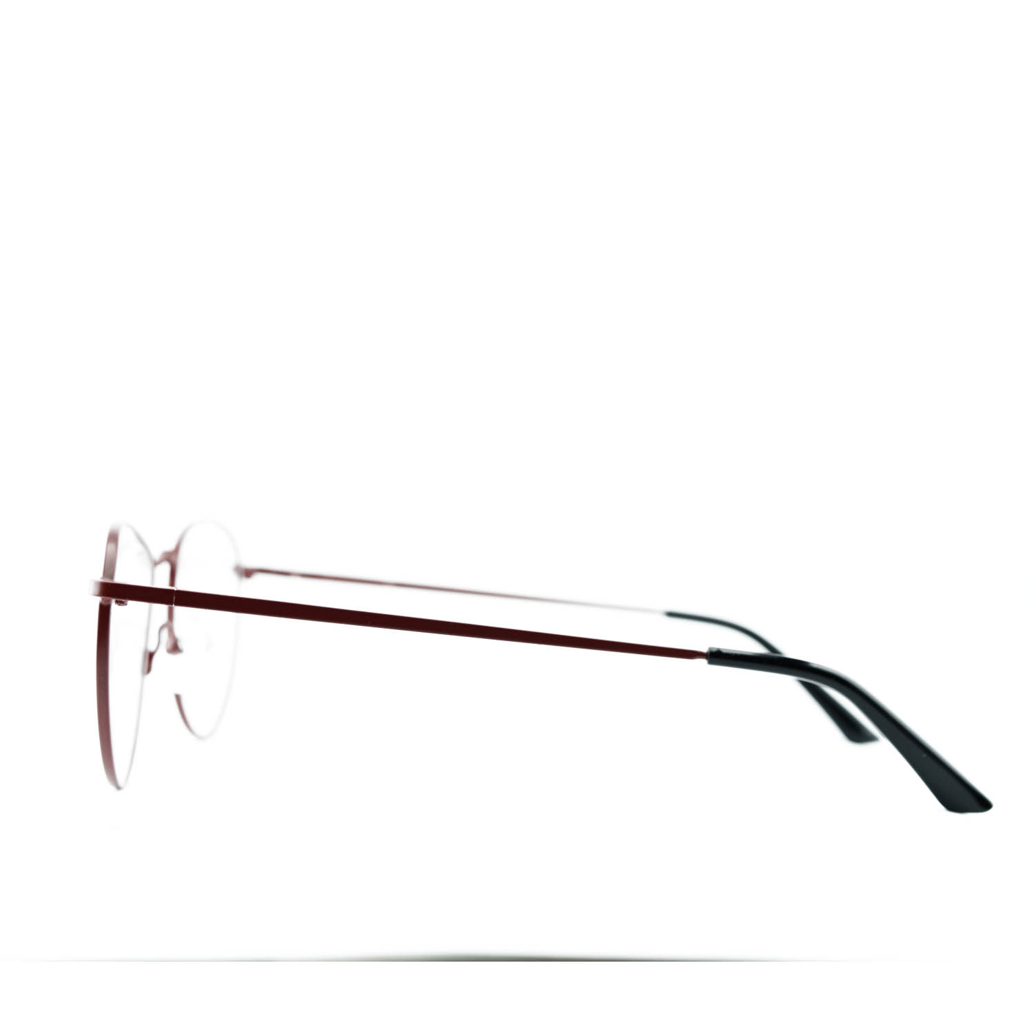 Anteojos de Metal Bordó livianos para lentes recetados | F17104BORC3