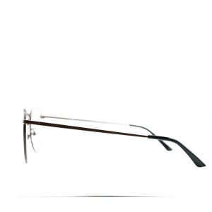 Anteojos de Metal Marrón livianos para lentes recetados | F17104MARC1 10 Anteojos de Metal Marrón livianos para lentes recetados | F17104MARC1