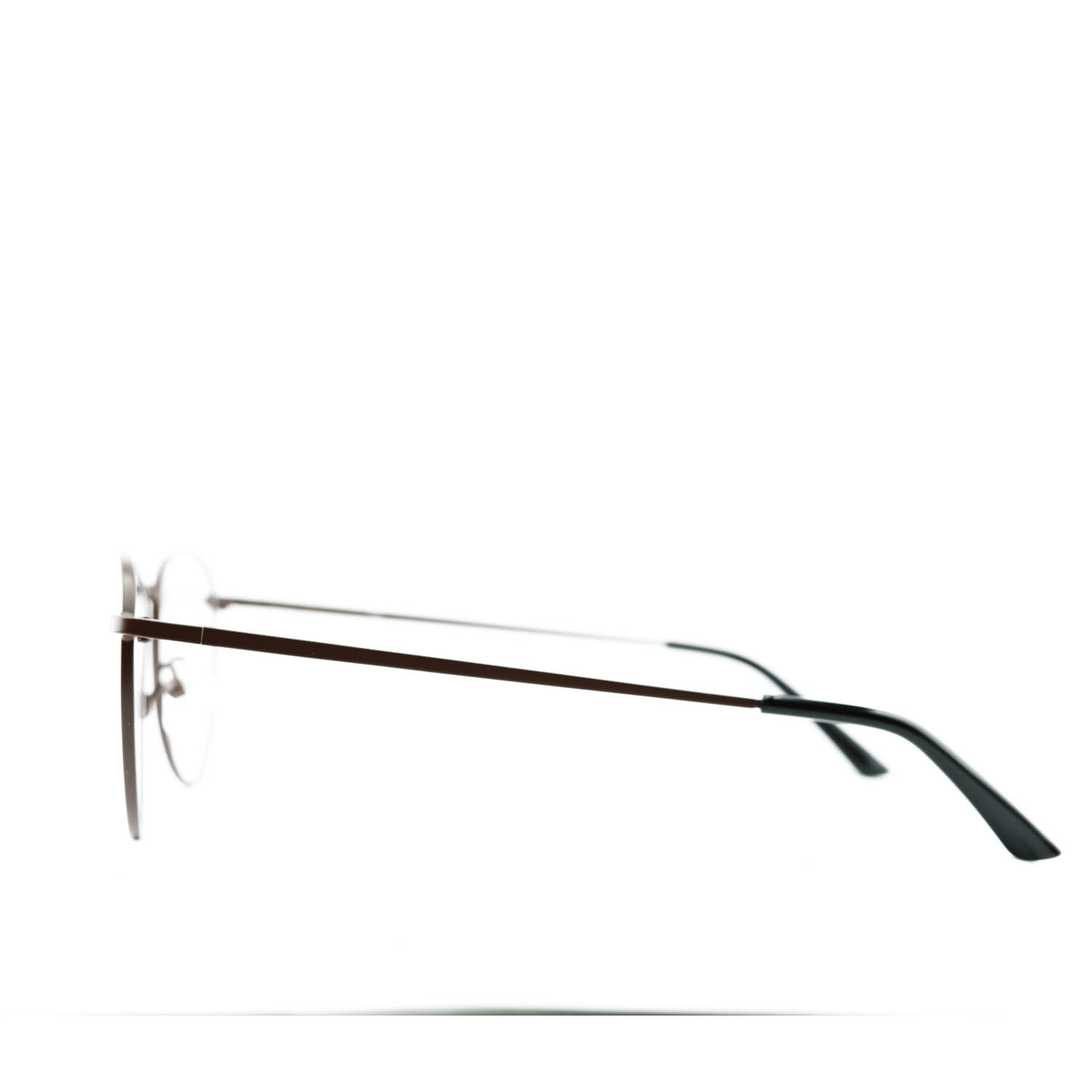 Anteojos de Metal Marrón livianos para lentes recetados | F17104MARC1