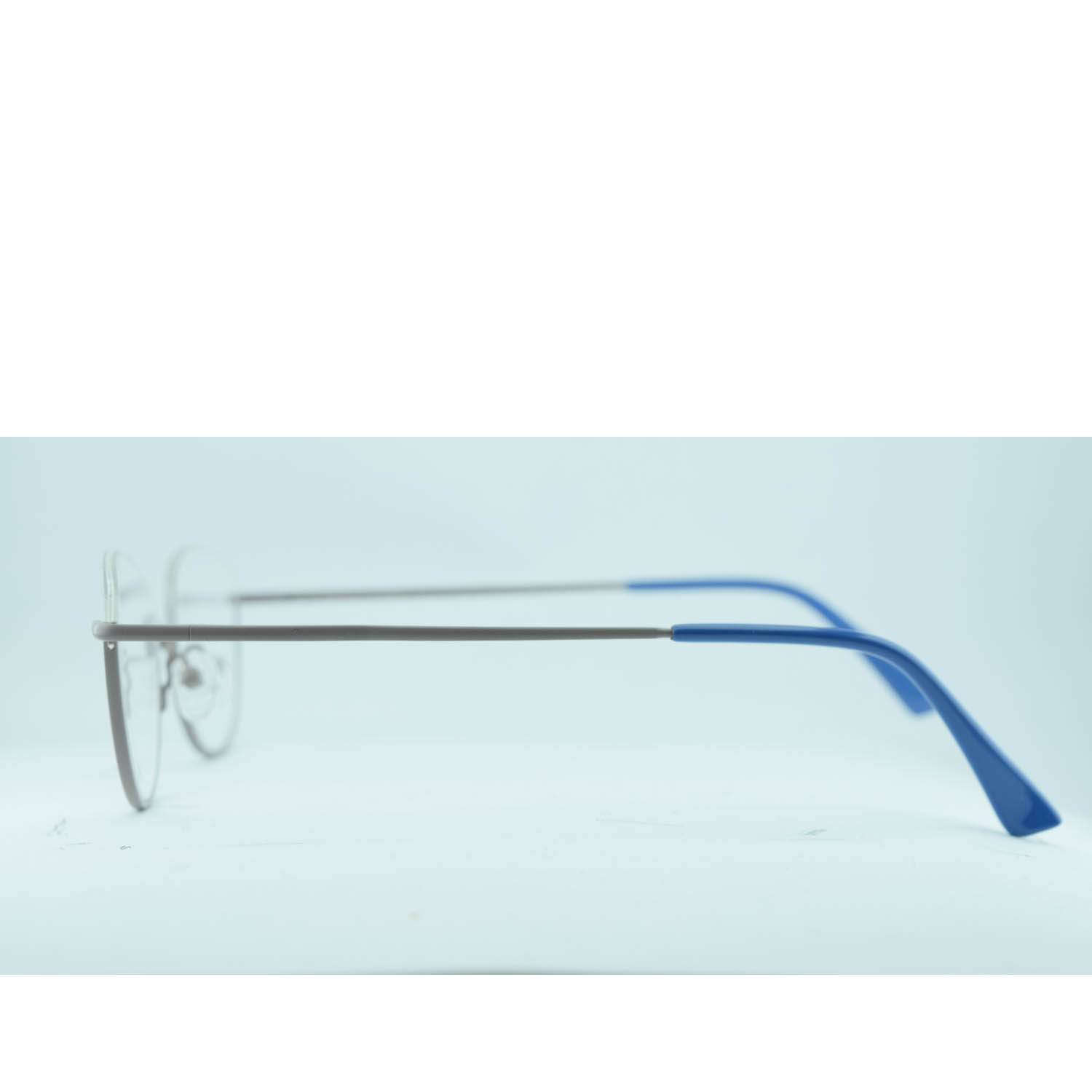 Anteojos de Metal Gris livianos para lentes recetados | F17113GRC3