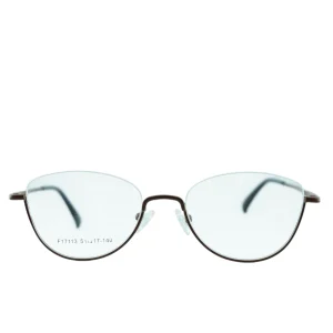 Anteojos de Metal Marrón livianos para lentes recetados | F17113MAC1 8 Anteojos de Metal Marrón livianos para lentes recetados | F17113MAC1