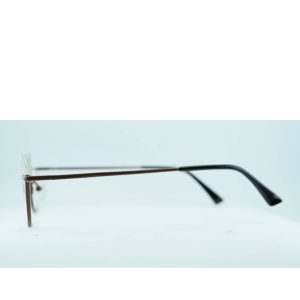 Anteojos de Metal Marrón livianos para lentes recetados | F17113MAC1 10 Anteojos de Metal Marrón livianos para lentes recetados | F17113MAC1
