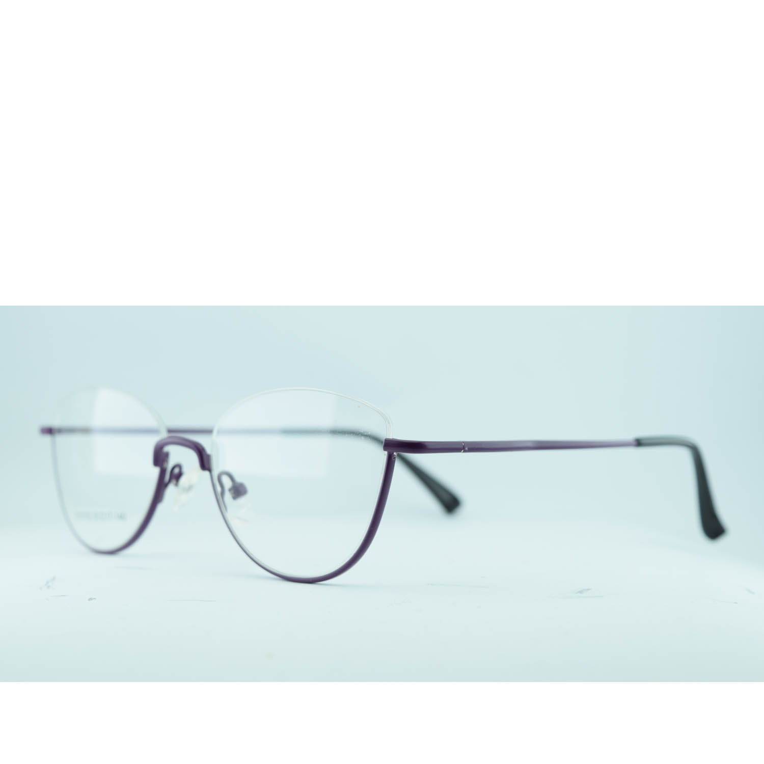 Anteojos de Metal Violeta livianos para lentes recetados | F17113VICC4