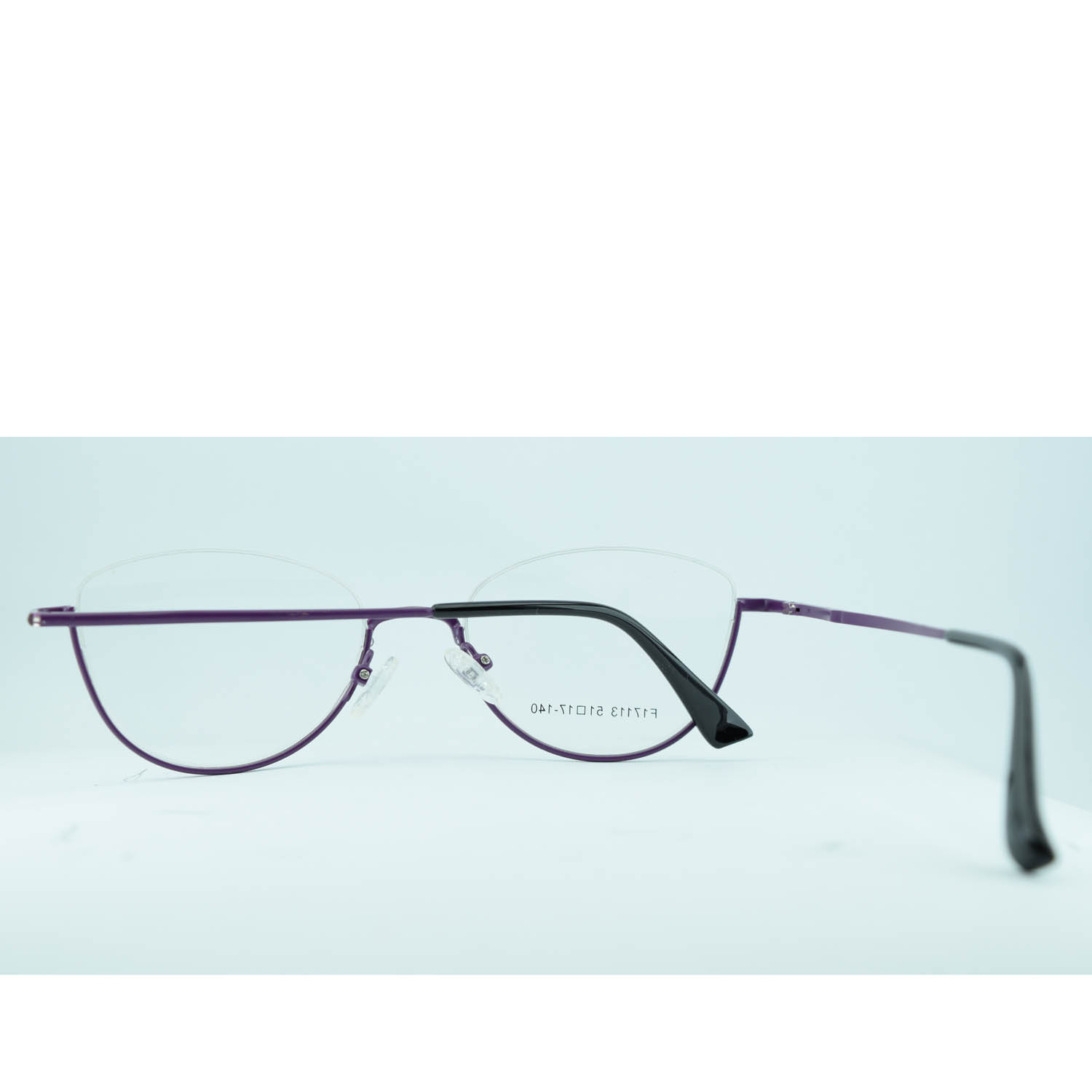 Anteojos de Metal Violeta livianos para lentes recetados | F17113VICC4