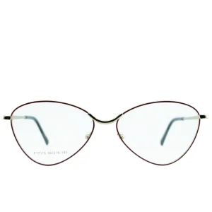 Anteojos de Metal Bordó livianos para lentes recetados | F17115BODOC2 8 Anteojos de Metal Bordó livianos para lentes recetados | F17115BODOC2
