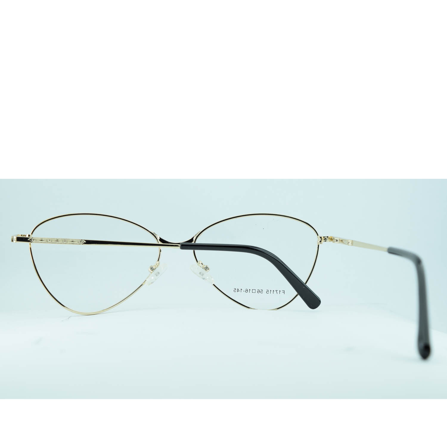 Anteojos de Metal Bordó livianos para lentes recetados | F17115BODOC2