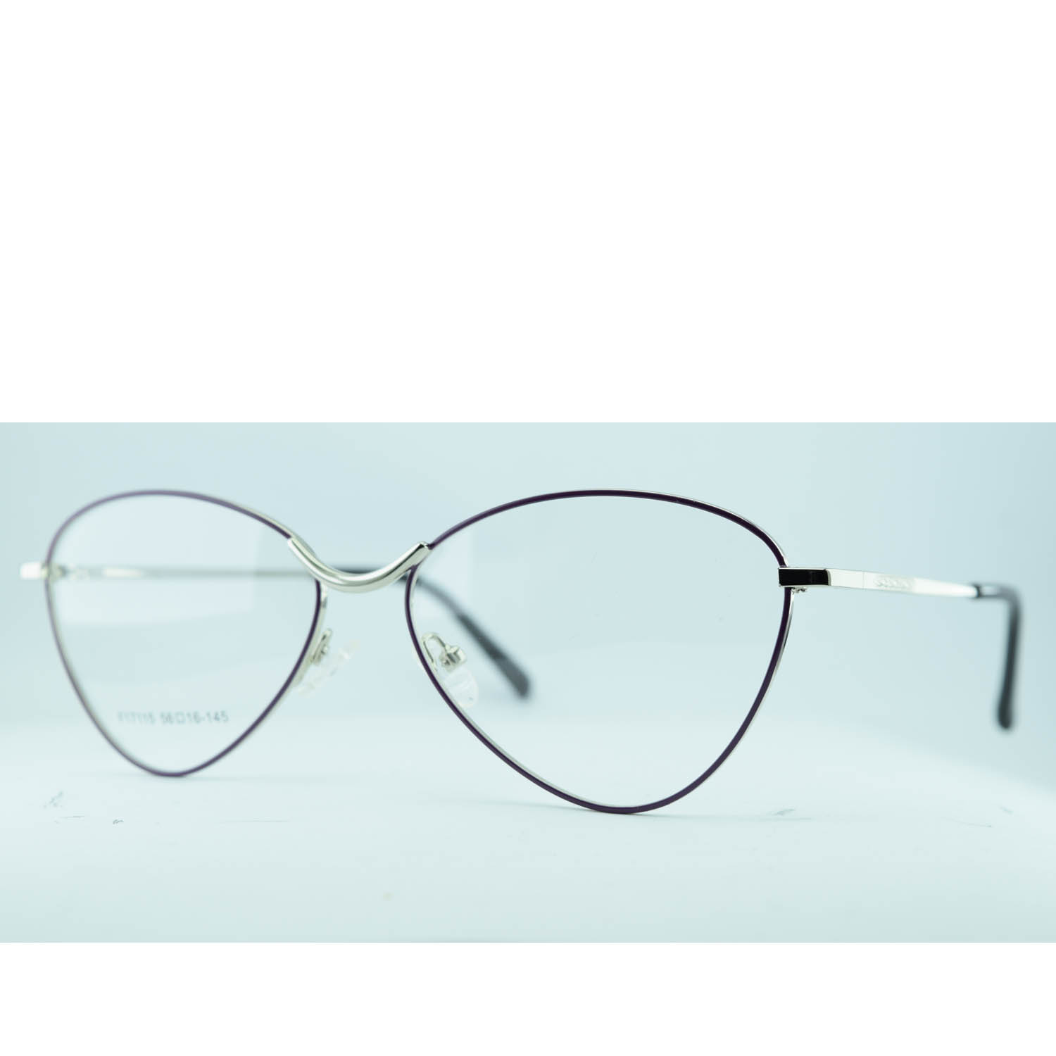 Anteojos de Metal Violeta livianos para lentes recetados | F17115VIPLC3