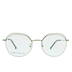 Anteojos de Metal Crema livianos para lentes recetados | F18403CRC5 8 Anteojos de Metal Crema livianos para lentes recetados | F18403CRC5