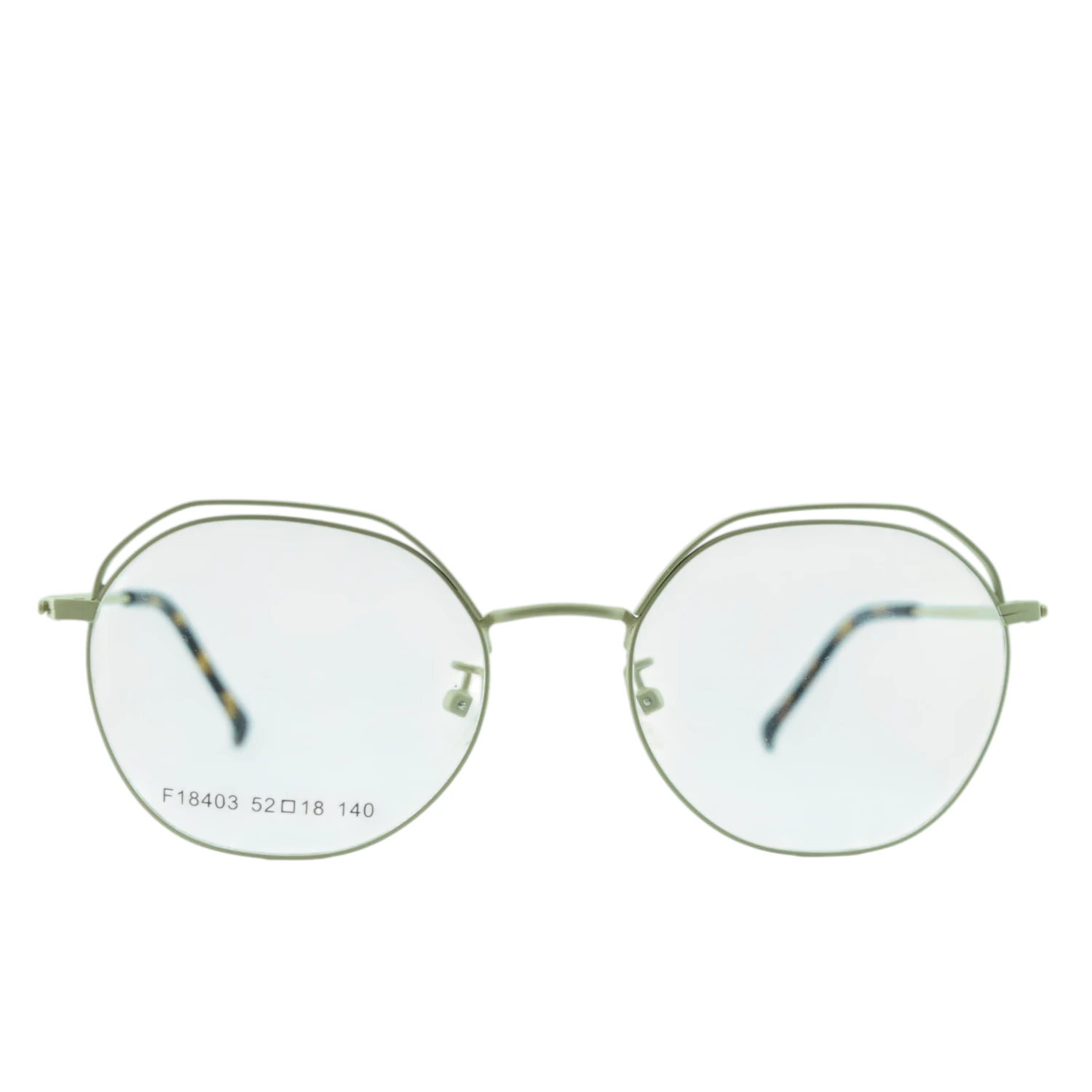Anteojos de Metal Crema livianos para lentes recetados | F18403CRC5