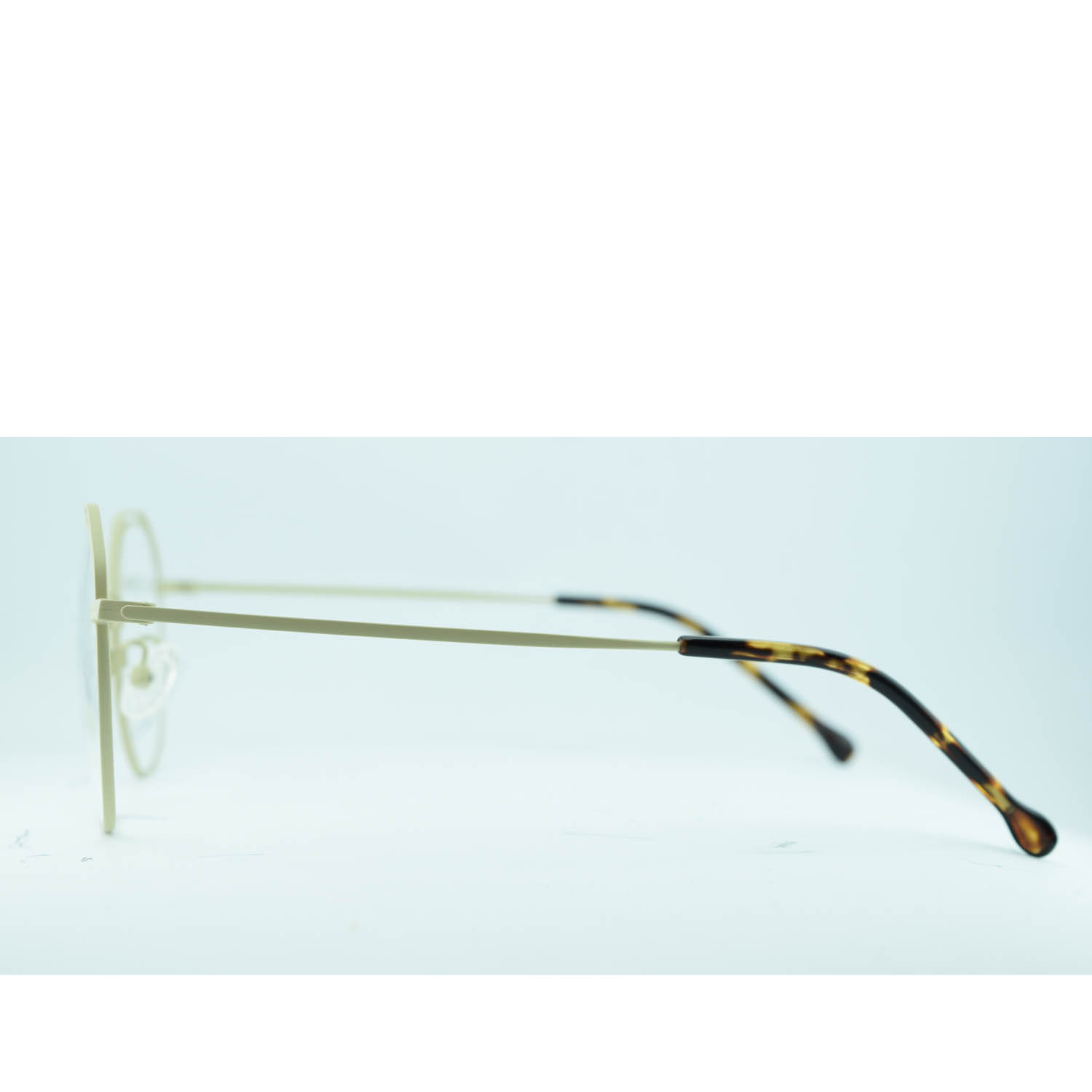 Anteojos de Metal Crema livianos para lentes recetados | F18403CRC5