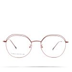 Anteojos de Metal Rojo livianos para lentes recetados | F18403ROC1 1 Anteojos de Metal Rojo livianos para lentes recetados | F18403ROC1
