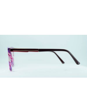 Anteojos de Acetato Fucsia livianos para lentes recetados | P5783FUMARC3 10 Anteojos de Acetato Fucsia livianos para lentes recetados | P5783FUMARC3