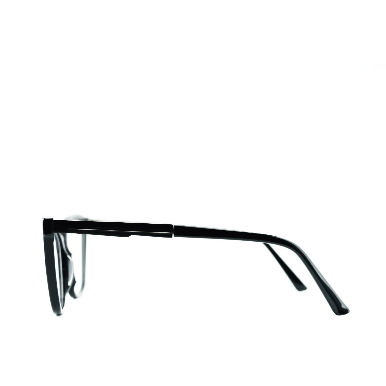 Anteojos de Acetato Negro livianos para lentes recetados | P5783NEC1