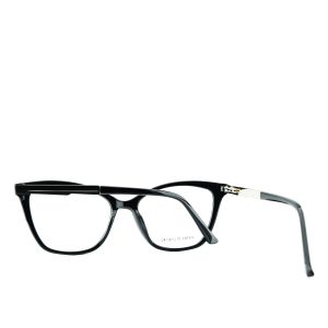 Anteojos de Acetato Negro livianos para lentes recetados | P5783NEC1 11 Anteojos de Acetato Negro livianos para lentes recetados | P5783NEC1