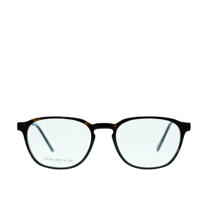Anteojos de Acetato Negro livianos para lentes recetados | P5786NEMARC1