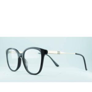 Anteojos de Acetato Negro livianos para lentes recetados | P5787NEC1 9 Anteojos de Acetato Negro livianos para lentes recetados | P5787NEC1
