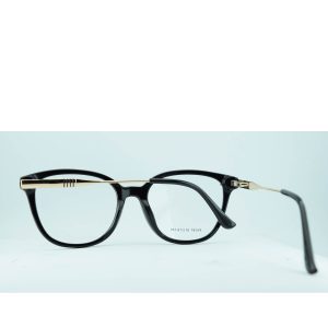 Anteojos de Acetato Negro livianos para lentes recetados | P5787NEC1 11 Anteojos de Acetato Negro livianos para lentes recetados | P5787NEC1