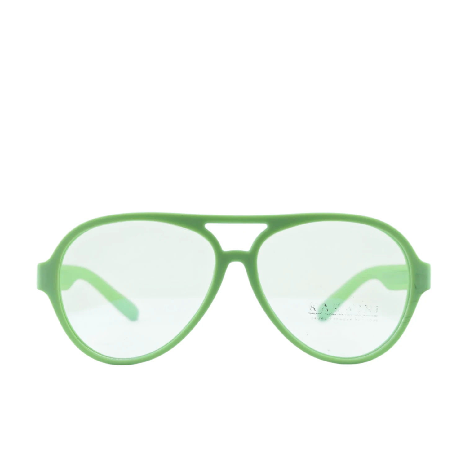 Anteojos de Goma Verde livianos para lentes recetados | RK21001VEC08