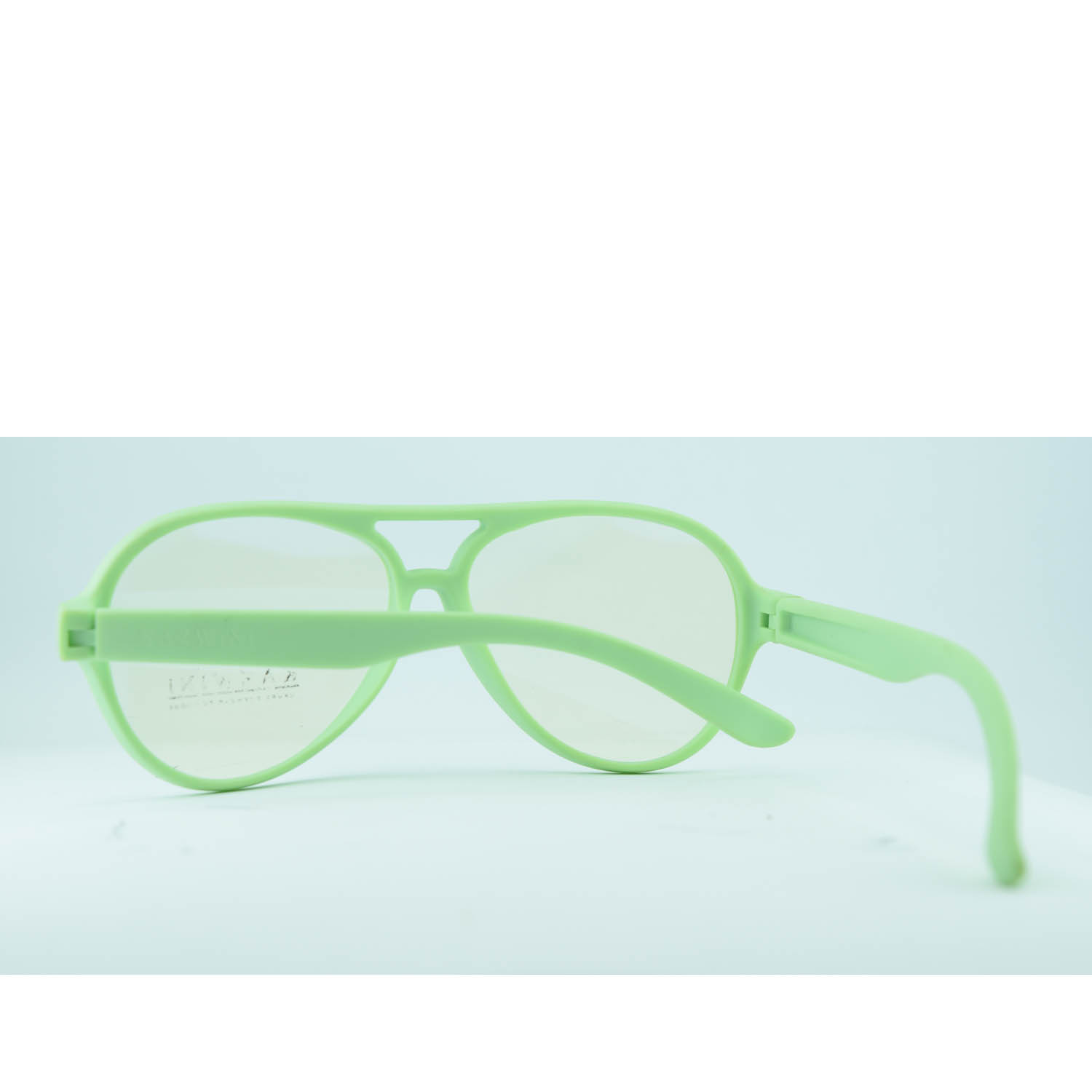 Anteojos de Goma Verde livianos para lentes recetados | RK21001VEC08