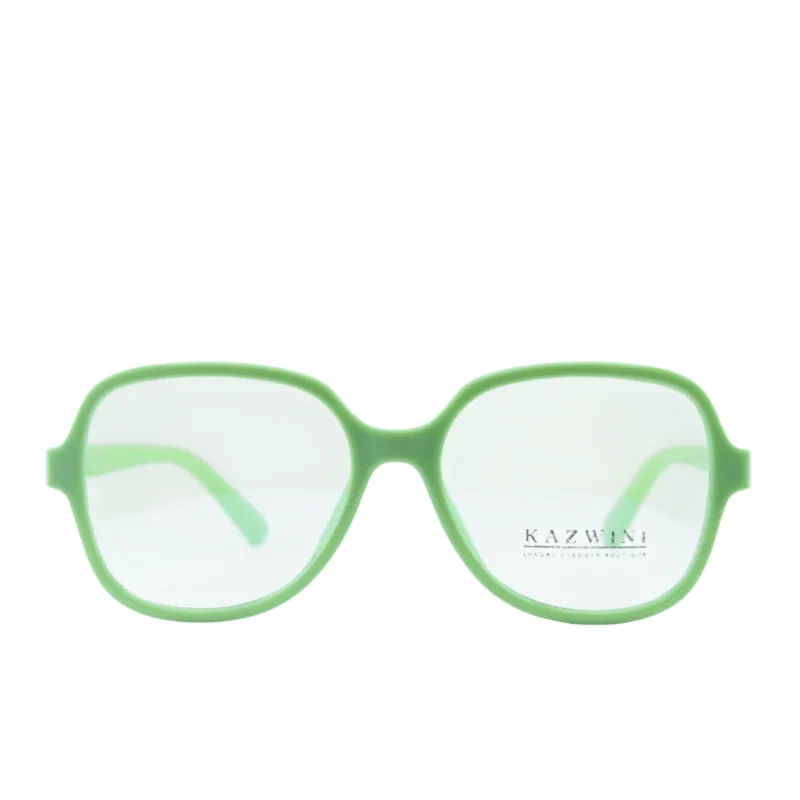 Anteojos de Goma Verde livianos para lentes recetados | RK21010VEC08