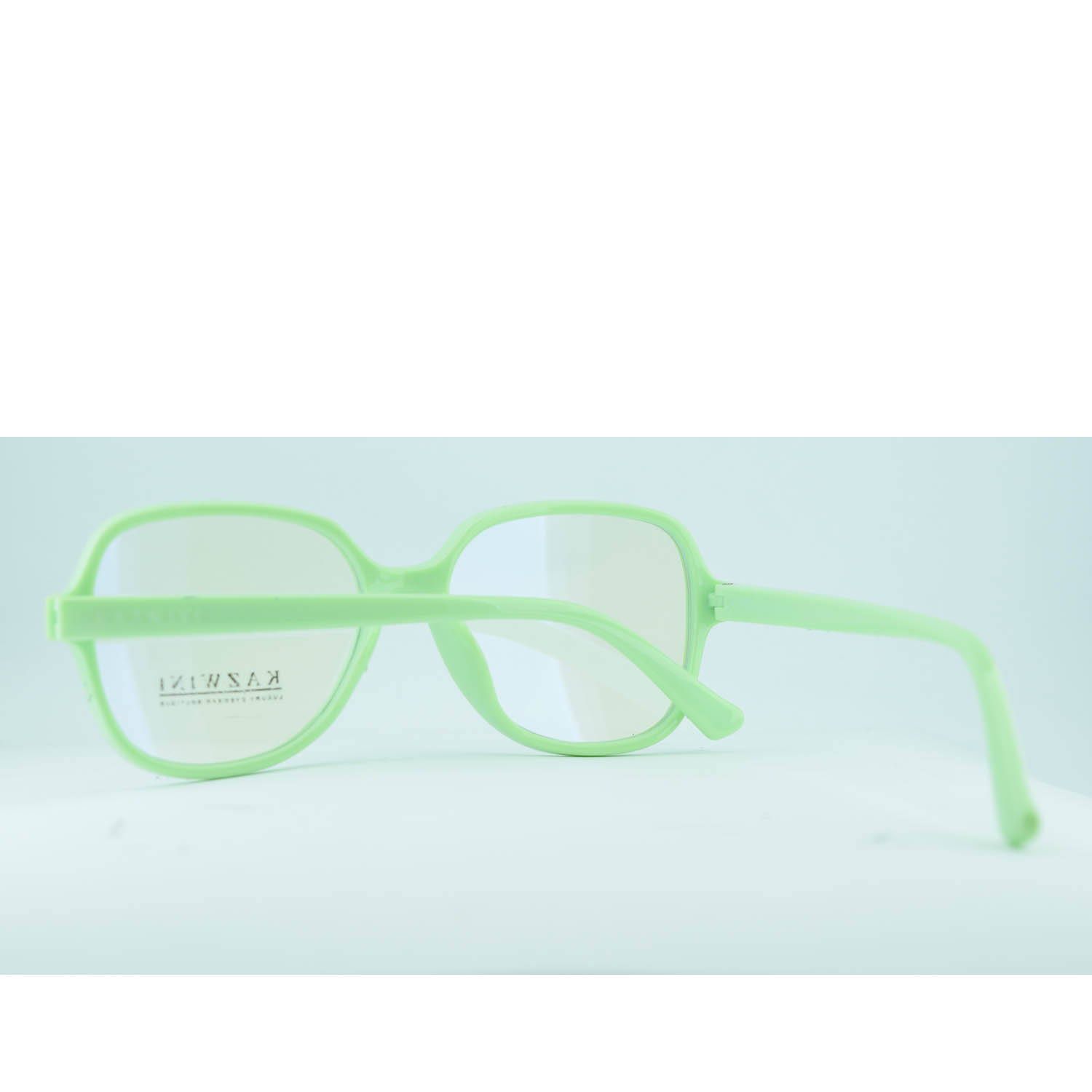 Anteojos de Goma Verde livianos para lentes recetados | RK21010VEC08