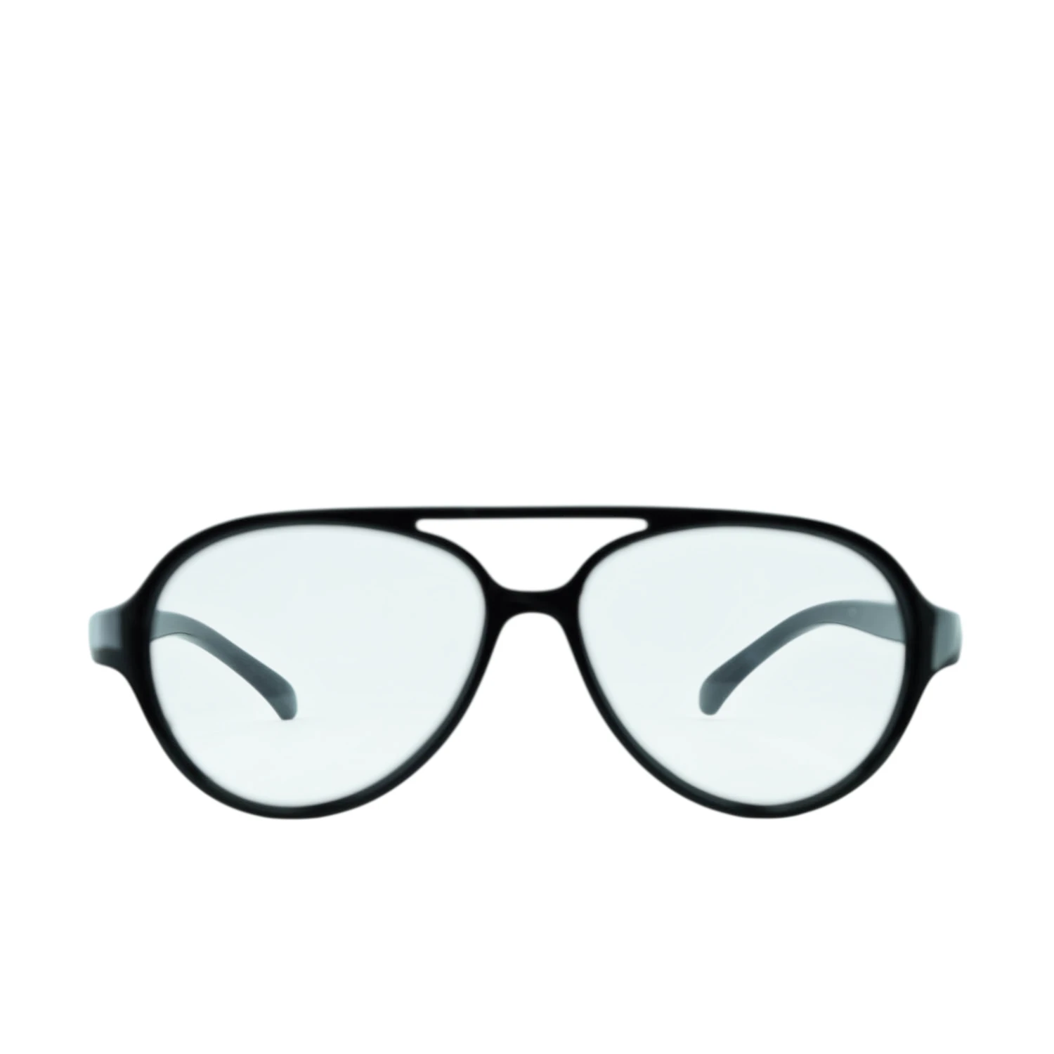 Anteojos de Plastico Negro livianos para lentes recetados | S843PNEC11