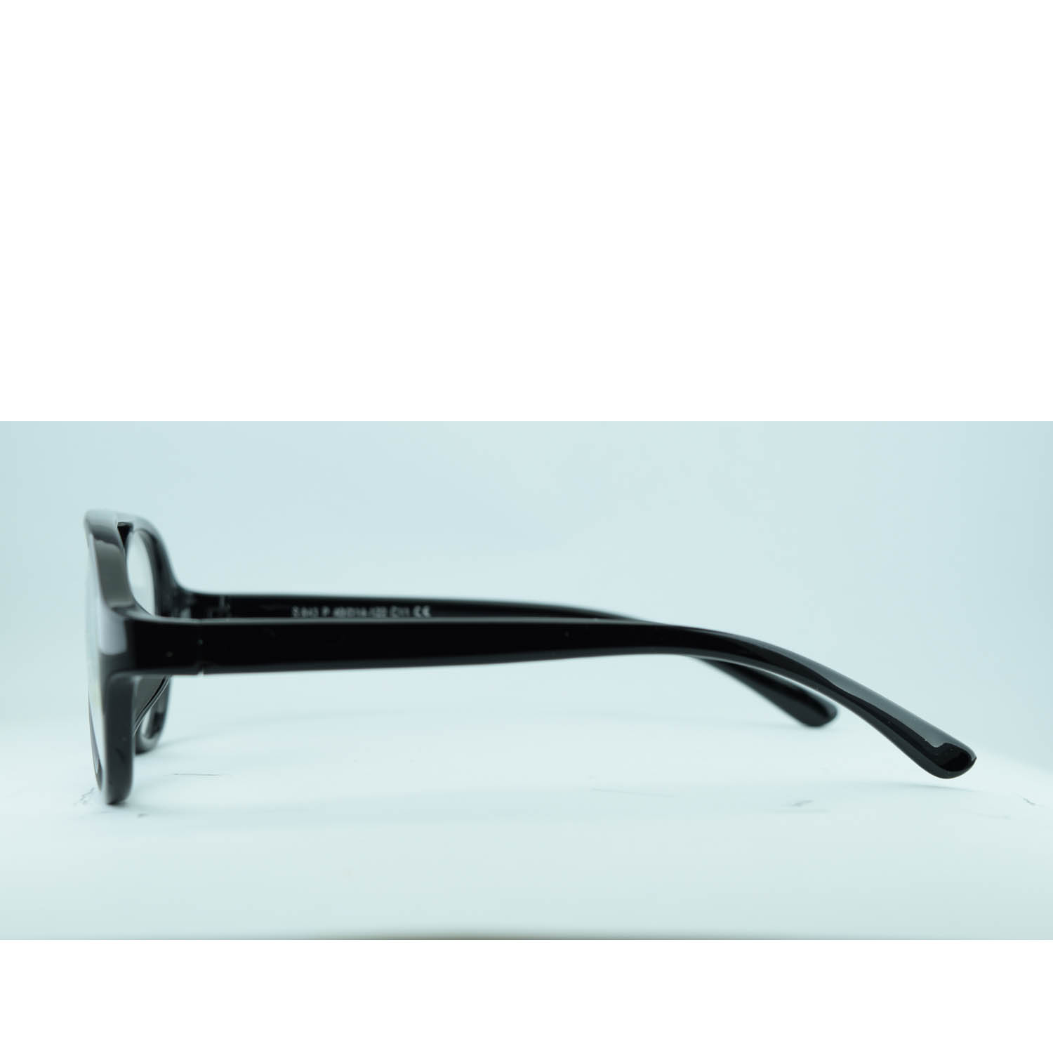 Anteojos de Plastico Negro livianos para lentes recetados | S843PNEC11